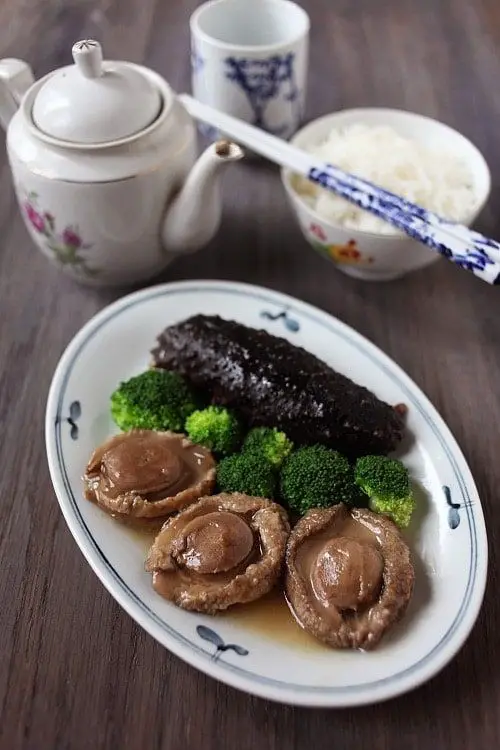 Braised Abalone With Sea Cucumber