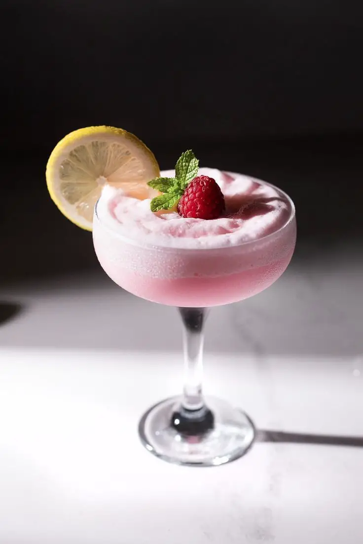 Whipped Pink Lemonade Cocktail