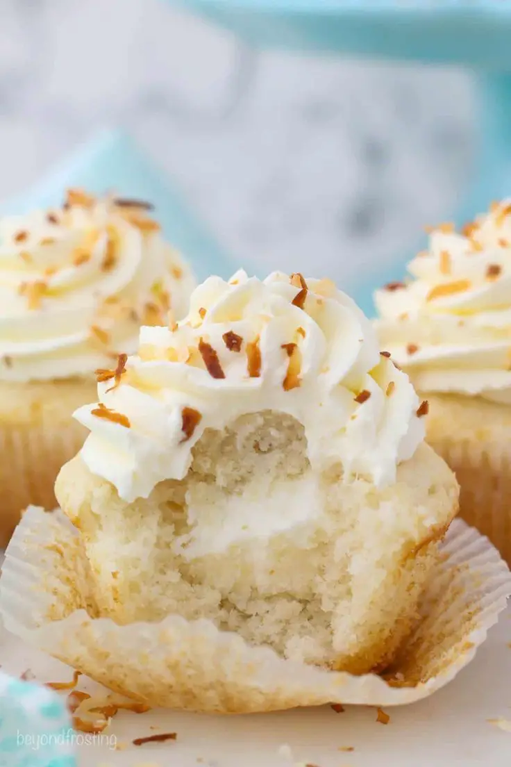 Coconut Cream Pie Cupcakes