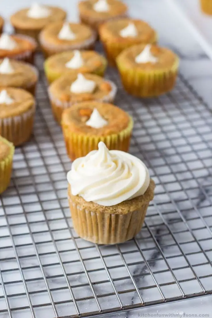 Banana Cream Cupcakes