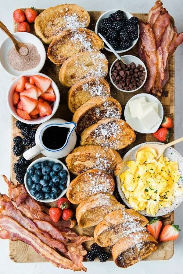 French Toast Breakfast Board